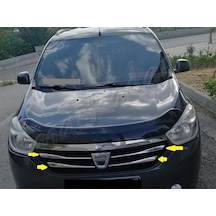 Markadan Dacia Lodgy Krom Ön Panjur 2012-2016 4 Parça Paslanmaz Ç