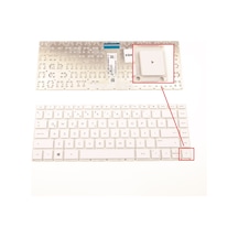HP Uyumlu Pavilion 14-Ba Notebook Klavye Beyaz