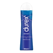 Durex Hisset Pürüzsüz Hazlar 50 Ml Jel + Siyah Püsküllü Deri Kirbaç + Hediye