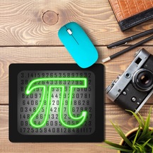 Pi Sayı Desen Mouse Pad Mousepad