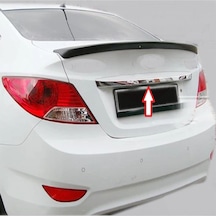 Hyundai Accent Blue Uyumlu Bagaj Çıtası Krom 2011