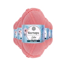 5 Adet Lotus Bikini Büstiyer Bluz Örgü İpi  K766 Gül Pembe