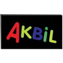 Işıklı Tak Çalıştır Hazır Tabela Akbil