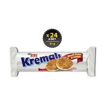 Eti Kremalı Sandviç Bisküvi 24 x 61 G