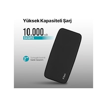 Ttec Chargeup 10.000mah 15w Taşınabilir Şarj Aleti / Powerbank Siyah Diğer