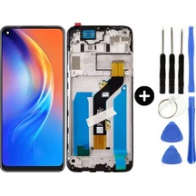 Tecno Spark 6 Ke7 Uyumlu Çıtalı Hk Lcd Ekran Dokunmatik + Tamir Seti