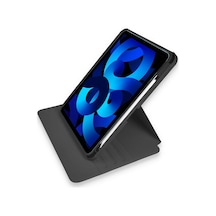 Newface Apple Uyumlu iPad 10.2 7.nesil Kılıf Starling 360 Kalemlikli Tablet Kılıf - Siyah