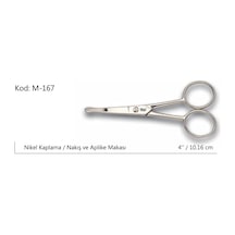 Europe Aplike Ve Nakış Makası Kıvrık Küt Uçlu No:4 10,16 Cm