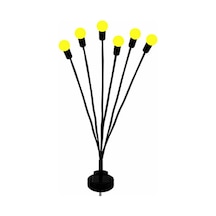 2'li Bahçe Çiti 6'li Renkli Güneş Enerjili Led Lamba Royaleks-1085 ANTRASİT