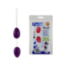 Truva Shop Twins Ball Kegel Purple Silikon Ikili Vajinal Egzersiz Zevk Topu