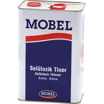 Mobel Selülozik Tiner 2,5 Lt