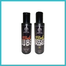 Bezos Cobeco Body Lube & Body Massage Oil Su Bazlı 100ml Ve Vücut Masaj Yağı Set 100ml Dfnbez