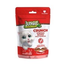 5 Adet Jungle Kedi Ödül Güçlü Kemikler Crunch 60 Gr