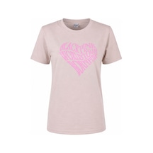 Trender Kalp Baskı O Yaka Taş Kadın T-shirt 26ydt1000004 Trender Kalp Baskı O Yaka Taş Kadın T-shirt 26ydt1000004
