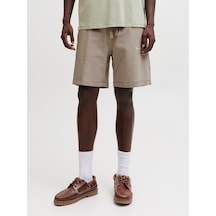 Jack & Jones Karl Norrebro Erkek Bej Şort 12292565-vntgk Krem