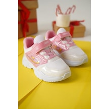 Daxtors Tontik Cırtlı Çocuk Unisex Spor Ayakkabı Beyaz