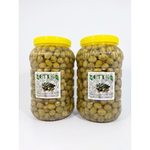Etik Yerli Ürünler İzmir Çili Cinsi Kırma Tatlanmış Zeytin 2 x 3 KG
