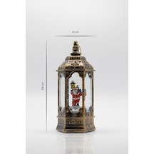 Waldern Premium Collection Dekoratif Işıklı Yılbaşı Süs Fener 24 Cm