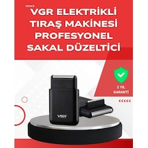 Abs Gövdeli Süper İnce Elektrikli Sakal Kesici 45 Dk Kablosuz Kullanım, Yanak Makası Dahil