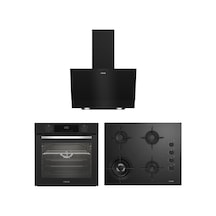 Altus ALA 332 B + ALA 189 DB + ALA 510 B Siyah Ankastre Set