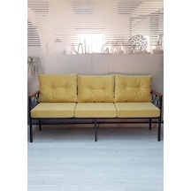 Safir 3'lü Bahçe,balkon,teras,cafe,çay Seti,oturma Grubu,koltuk Takımı,ofis Koltuk Sarı