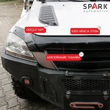 Kia Sorento 2002-2006 Yılları Arası Uyumlu Kaput Rüzgarlığı 4mm Siyah