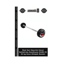 Özel Seri Hazırlık Vücut Geliştirme Kondisyon Olbd-35 35 Kg Uzun Olimpik Dambıl