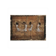 Bedeko Balerinler Dekoratif Ahşap Tablo 50cm X 70cm