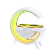 Midi Newface Yr-909 Kablosuz Şarj Standlı Rgb Kablosuz Hoparlör Midi-909