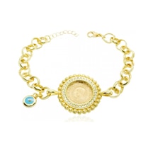 22 Ayar Çeyrek Altınlı Bileklik N11.77