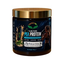 150 G Pea Protein Tozu Bezelye Proteini Bitkisel Protein, Vegan, Glutensiz 6 Servis Ahududu