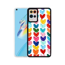 Zore A54 4g Kılıf Nvth M-fit Desenli Kapak - Heart No6
