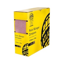 Atlas Gold Rulo Sünger Zımpara 280 Kum - 25 Mt