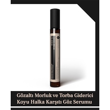 Kafeinli, C Vitaminli Gözaltı Morluk Ve Torba Giderici, Kırışıklık Karşıtı Serum 10 Ml