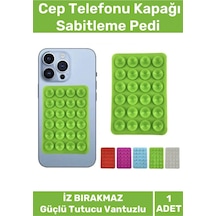 Özel Üretim Sağlam Yapışkan Güçlü Tutucu Vantuzlu Silikon Malzeme Cep Telefonu Kapağı Sabitleme Pedi