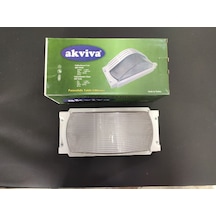 Akviva Fırtına Düz Armatür Beyaz