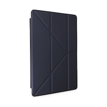 İpad Air 4 10.9 Kılıf Kalemlikli Mars Tablet Kılıfı - Lacivert Diğer