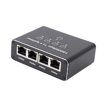 1 Gigabit Ethernet Anahtarı 4 Bağlantı Noktalı 1000mbps, Rj45 1 İla 4 Ethernet Splitter, Rj45 Lan Ağ Anahtarı 1-2 Gigabit Ağ Bölücü, Bilgisayar, Hub, Anahtar, Yönlendirici Zr889