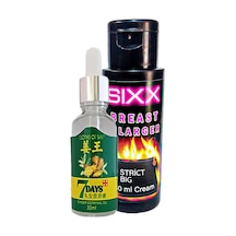 Hubrendy Sh L.7days Bay Bayan Saçbakım Yağı Ve + Sıxx Memeşekillendirici Bakım Kremi 60 Ml
