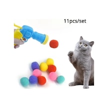 Zenviya21 Peluş Top Atan İnteraktif Kedi Oyuncağı Zenya785