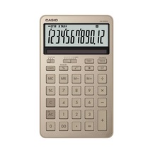 Casio Jw-200dq-gd12 Hane Parlak Altın Masa Üstü Hesap Makinesi Beyaz