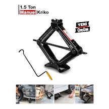 1.5 Ton Manuel Kriko-siyah-2 Yıl Garantili