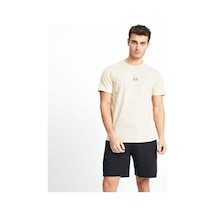 Ellesse Erkek Tişört Ekru Em179-Bg 001