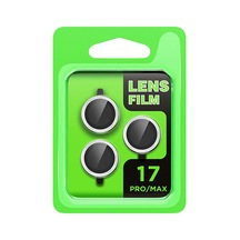 Apple İphone 17 Pro Raze Metal Kamera Lens - Gümüş -