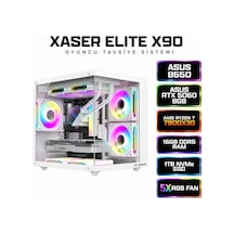 Xaser Elite X90 R7-7800X3D 16 GB 1 TB SSD 8 GB RTX5060 Masaüstü Oyuncu Bilgisayarı