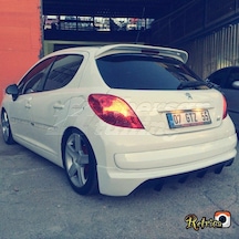 Peugeot 207 Arka Tampon Eki --fibersan Tuning