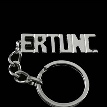 Ertunç - 961 - - Shophnrl - İsimli Anahtarlık- Çok Renkli