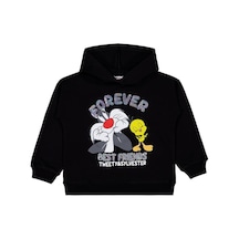 Looney Tunes 6-9 Yaş Sweatshirt - Siyah