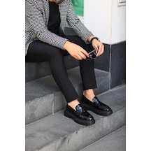 Serhat Özköroğlu - Siyah Rugan Klasik Siyah Siyah Serhat Özköroğlu - Siyah Rugan Klasik Siyah Siyah