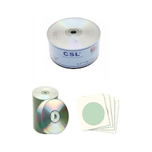 Csl CD-R 700MB 80Min 52X Boş CD 10'lu + CD Zarfı 10'lu